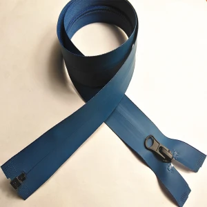 Wholesale Korean version nylon blue tpu waterproof tape Open end novelty zipper