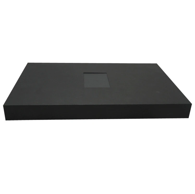 Wholesale large custom logo black box paper cardboard packaging box gift boxes