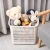 Wholesale Large Foldable Bathroom Cloth Storage Washing Bin Laundry Hamper Stackable Laundry Basket with Handles and Trolley