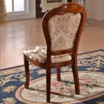 Wholesale Leather Fabric Velvet Upholstered Seating Royal Crown Antique Hand Carved Wooden Chair