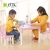 Import wholesale low prices plastic kids tables and chairs set from China