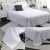 Import wholesale modern luxury cheap comforter warm hotel solid color 100% cotton white bedding sets from China