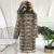 Import Wholesale Natural Fur Coat Fashion Sliver Fox Fur Jacket Women Batwing Sleeve Shawl High Quality from China