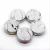 Import Wholesale New Round Marble Contact Lens Case Electroplating Luxury Case Contact Lenses Personalized Custom Contact Lens Case from China