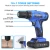 Import Wholesale OEM Tools Power Tool Two Speed Brushless Motor Impact Cordless Diy Drill Combo Bit Kit Set from China