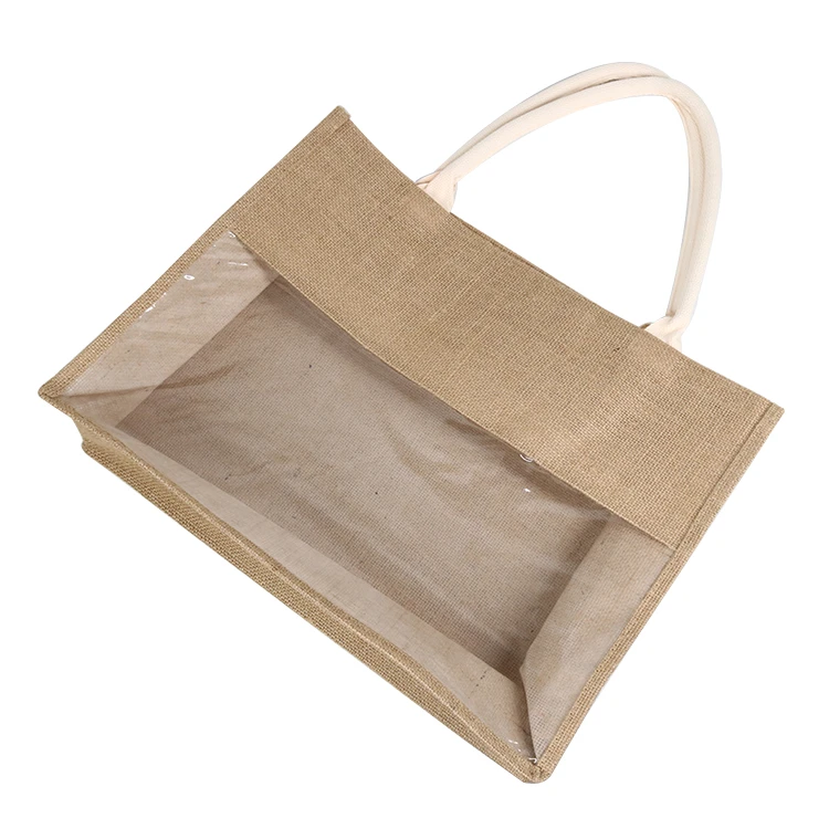 Wholesale Personalized Shopping Jute Bag With Custom Logo