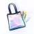 Import Wholesale Popular Transparent Holographic Double Handled TPU Tote Handbag for Summer Season from China