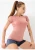 Import Wholesale Short Sleeves Apparel Stock Stretch Tight Fit Top Active Wear Workout Women Gym Yoga Sports T Shirt from China