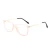 Import Wholesale Stylish Unisex TR90 Square Pink Blue Medium Prescription Eyeglasses Frame with Demo Lenses from China