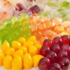 Wholesale Sweet 3D Peeling Gummy Candy Fruity Shapes Yummy Snack