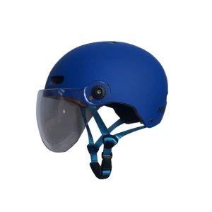 Wholesale ultralight intergrally molded mountain bike cycling helmet with flashing light