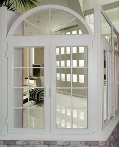 Wholesale UPVC/PVC top 60 mm casement upvc window door house window pictures