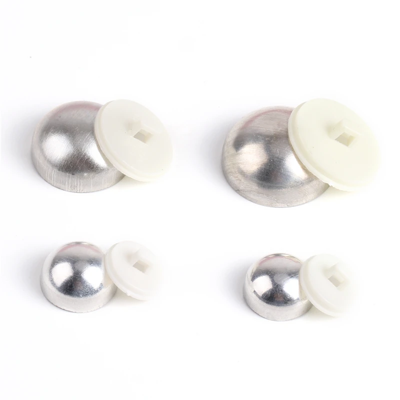 Wholesales Plastic Shank Back Buckle Fabric Cloth Covered Component Invisible Mushroom Buttons Sofa,Headwear Jewelry Accessories