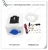 Import Windscreen Washer Bottle Kit 12v Screen Wash Motor Nozzles For New Universal Parts from China