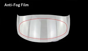 Winter Anti Fog Films For Motorcycle Helmet visor Resistant Lens fitting