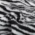 Import Winter custom black white zebra stripe plain dyed 100% polyester knitted sherpa fabric for coat from China
