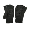 winter mittens Wholesale thinsulate lining half finger computer men knitted mitten warm gloves
