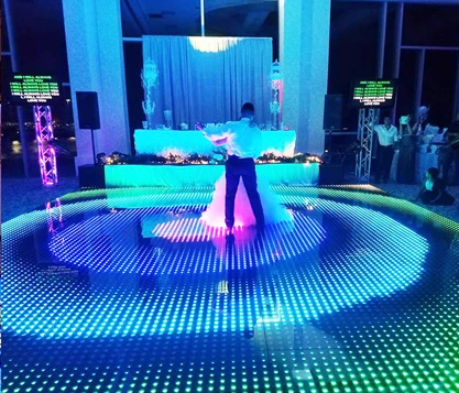 Wireless Magnetic Wedding Party Rental Event LED Dancefloor