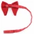 Import Women Solid Micro Suede Big Bowties Groom Leather Mens Plaid Soft Cravat Thick Butterfly Gravata Male Wedding Bow Ties from China