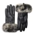 Import Women&#x27;s Winter Gloves Christmas Women leather Gloves Autumn Winter Warm Faux Rabbit Fur Gloves Mittens PTGW036 from China