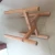 Import wood plant stand beech wood leg plant stand living room wood plant stand from China