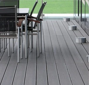 wpc 140x25mm outdoor decking for swimming pool usage