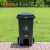 Import XDPC Eco-friendly 120l 240l outdoor plastic large foot pedal garbage trash waste bin dustbin with wheels from China