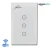 Import Xenon touch screen wall electric switch wifi smart home system 4 button Remote control switch home touch switch from China