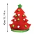 Import Xmas Red Green Tree Caps Plush Fabric Christmas Tree Hat Decoration from China