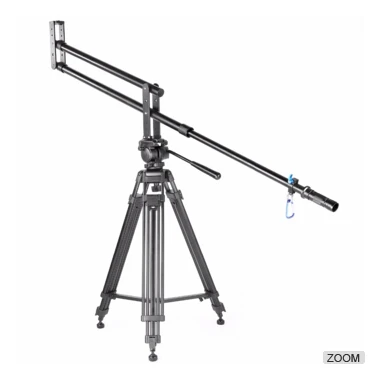 YELANGU Professional Aluminum Video Camera Crane Jib For DSLR Removable and Easy to Carry without tripod
