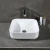 Import YIDA Chaozhou Modern Design Wash Hand Thin Round Circular Ceramic Vessel Art Basin for Cabinet Bathroom Vanity from China