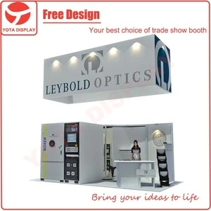 Yota Fashion best trade show exhibition stand with graphic design