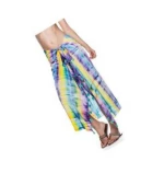 your own design fashion high quality silk men sarong indonesia solid color