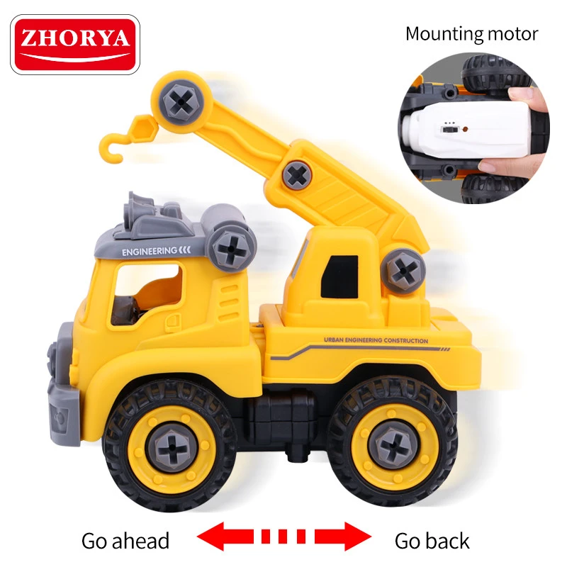 Zhorya take apart truck battery operate DIY educational toys for kids