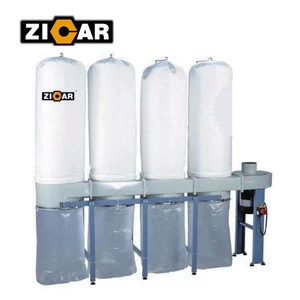 ZICAR 4 bags woodworking dust collector, cyclone dust collector for sale