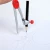 zinc alloy spray painting pencil compass with pencil  with clear box