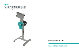 Cutting mills CM 120 - VIBROTECHNIK