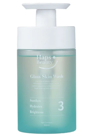 Gentle Glass Skin Cleansing Wash for Clear Smooth Complexion
