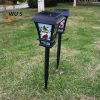 0.06W 3V ECO-Friendly garden 3D plastic outdoor lawn light led lawn lamp