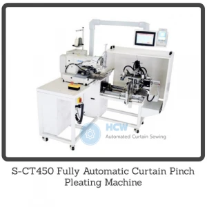 Fully Automatic Curtain Pinch Pleating Machine