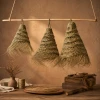 Handmade Palm Leaf Lampshade – Boho Woven Pendant Light – Natural Fiber Hanging Lamp – Mediterranean Home Decor – Whole