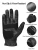 Import INBIKE Black Motorcycle Gloves Leather Breathable Motorbike Riding Gloves Touchscreen from China
