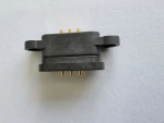 Magnetic Pogo pin is a formed by plastic box and brass pin a  basic components