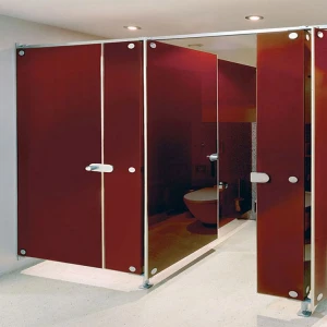 Cheap Office Building Premises Bathroom Washroom Compact Laminate Toilet Partition