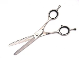 "21-Blades Glasses 6.0Inch" Japanese-Handmade Thinning Hair Scissors (Your Name by Silk printing, FREE of charge)