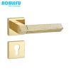 New Design High-End Zinc Alloy Door Handle on Rose