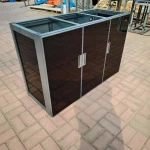 Custom Aluminum Alloy Aquarium Stand Cabinet – Modern Chinese Style Fish Tank Base