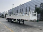 Distributed container semi trailer-40' feet container fence semi trailer triaxle