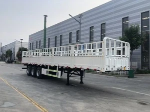 Distributed container semi trailer