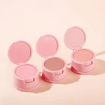 Wholesale Private Label Makeup Cheek Blush High Pigment Easy Smudging Waterproof Long Lasting Matte Pink Blush Powder